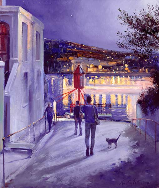 Moonlit Start von Timothy  Easton