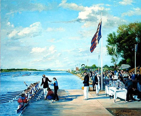 Prize-giving, 1996 (oil on canvas)  von Timothy  Easton