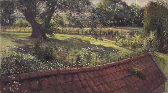 Roses Along the Ridge, 1991  von Timothy  Easton