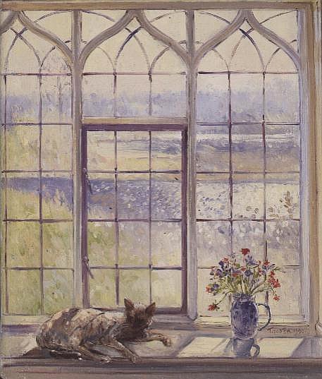 Sleeper with Anemones  von Timothy  Easton