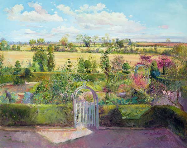 The Herb Garden After the Harvest  von Timothy  Easton