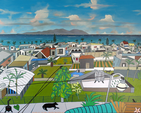 dulan village view von Timothy Nathan Joel