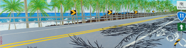 on the road highway 11 taitung taiwan von Timothy Nathan Joel