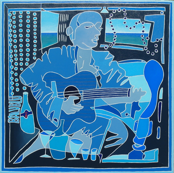 Portrait of the artist Alvaro Trugeda von Timothy Nathan Joel