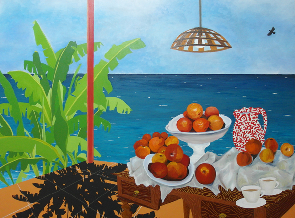 Tea with Cezanne von Timothy Nathan Joel