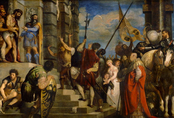 Ecce Homo von Tizian (Tiziano Vercellio/ Titian)