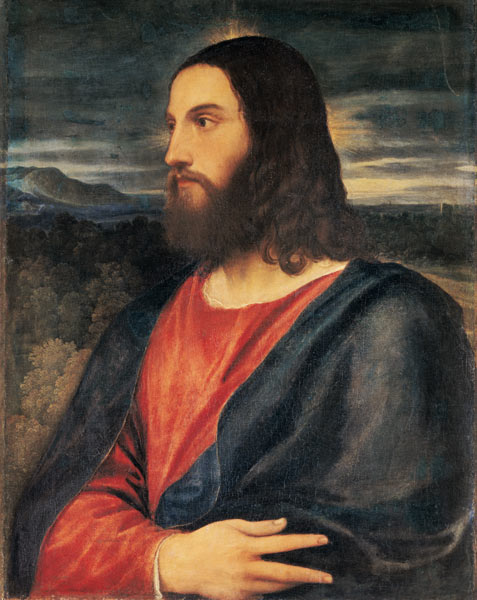 Christus. von Tizian (Tiziano Vercellio/ Titian)