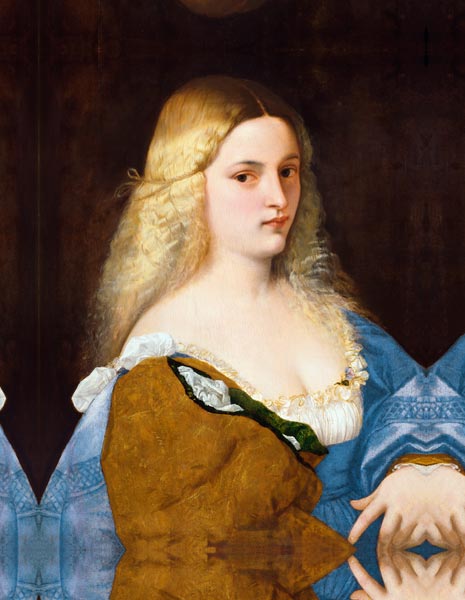 Tizian, Violante von Tizian (Tiziano Vercellio/ Titian)