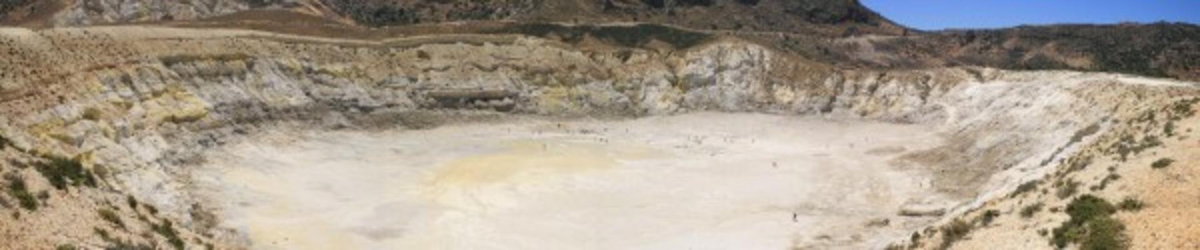 Nisyros Vulkan Krater von Tobias Voleske