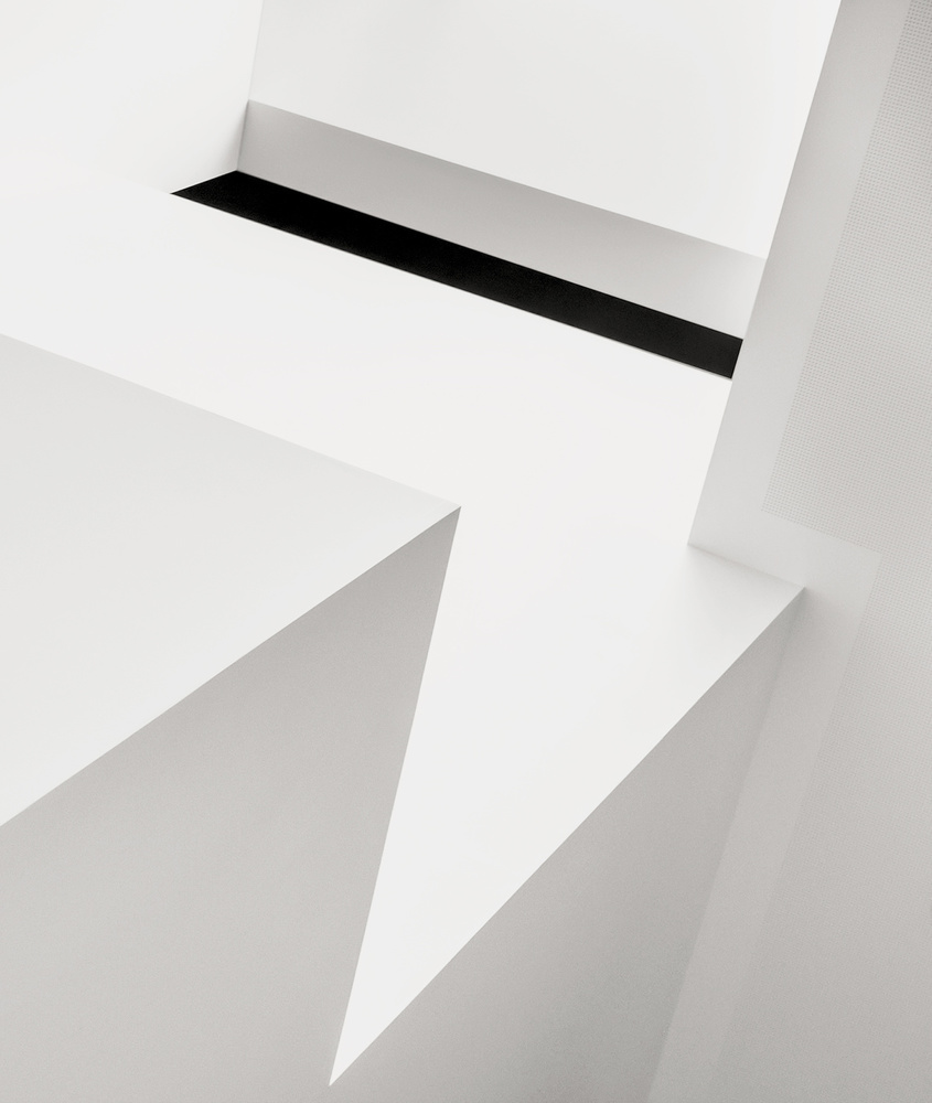 white shapes von Tomasz Buczkowski ( Tomush )