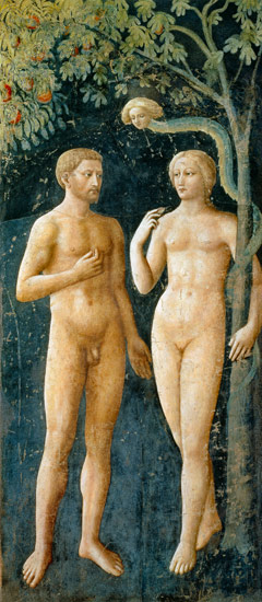 The Temptation of Adam and Eve von Tommaso Masolino da Panicale