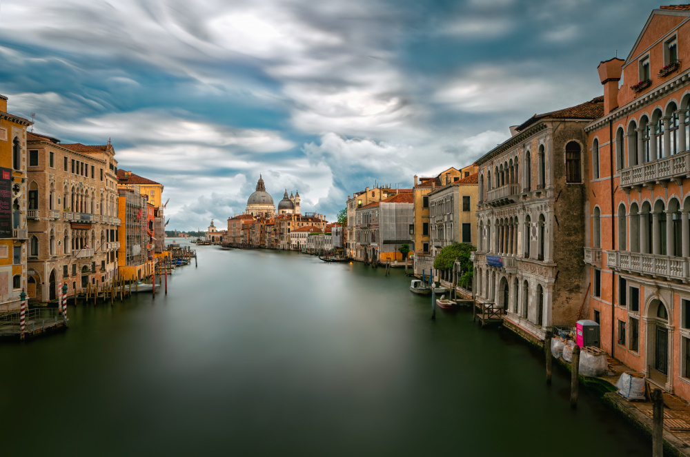 Stormy weather on the Grand Canal von Tommaso Pessotto