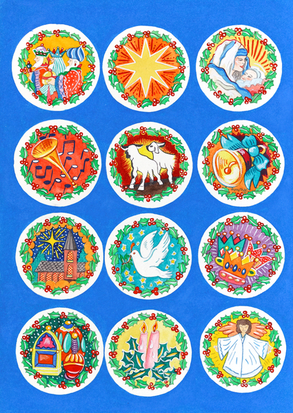 12 Circles for Christmas von Tony  Todd