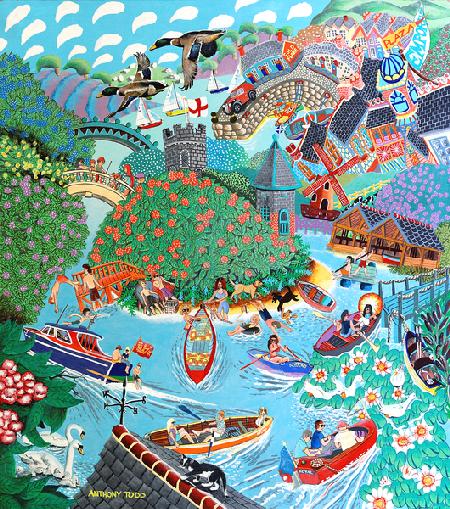 Ducks over the River