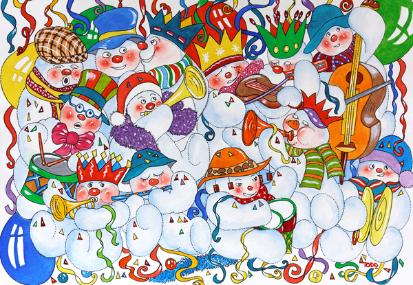 Snowmen Band von Tony  Todd