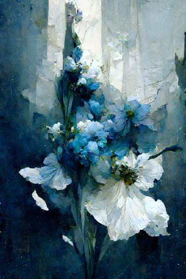 Blue Flower Bouquet