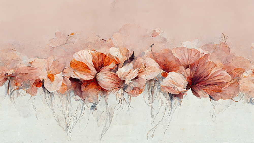 Flowers In A Row von Treechild