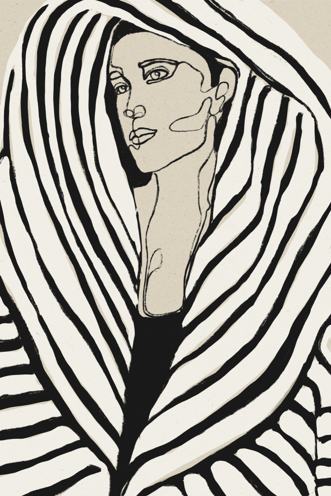 Striped Coat von Treechild