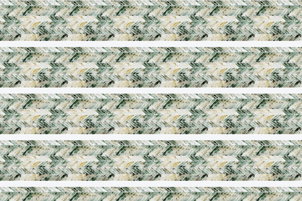 Green Beige Pattern von Treechild