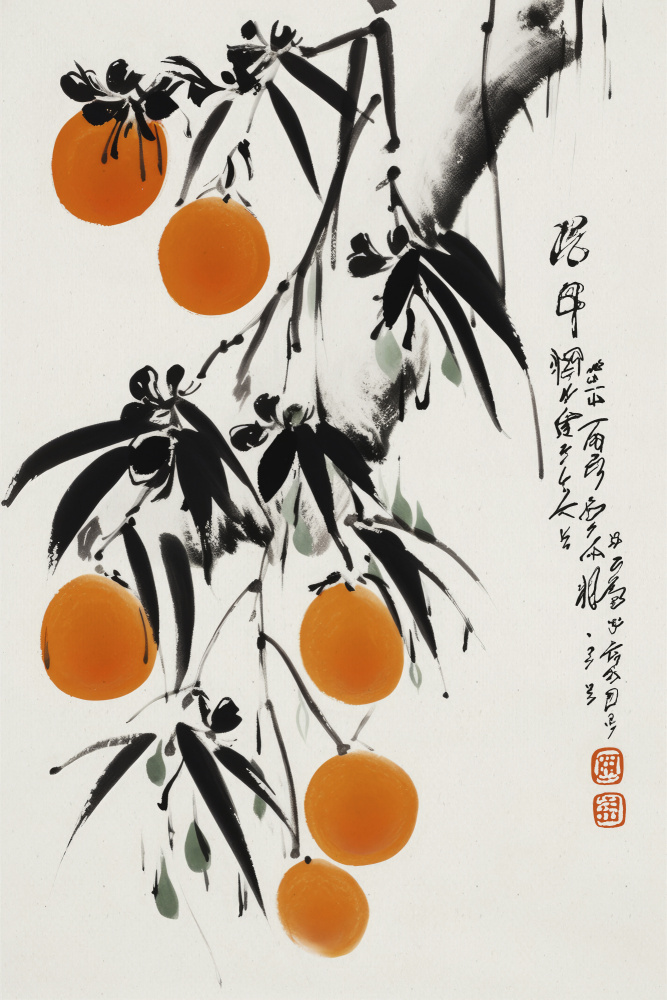 Japanese Oranges von Treechild