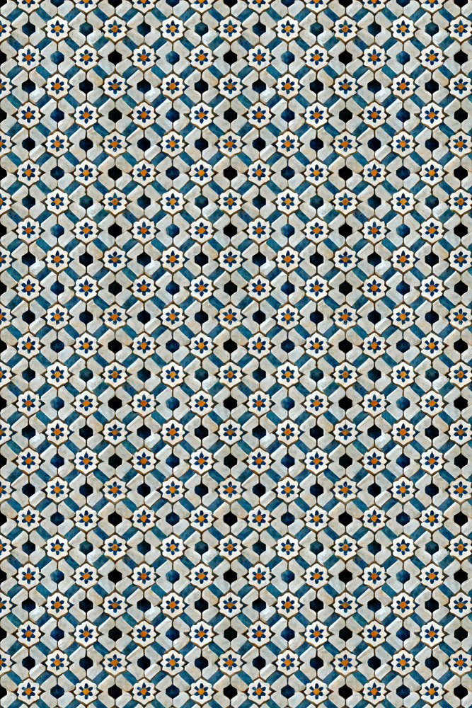 Moroccan Tile Pattern von Treechild