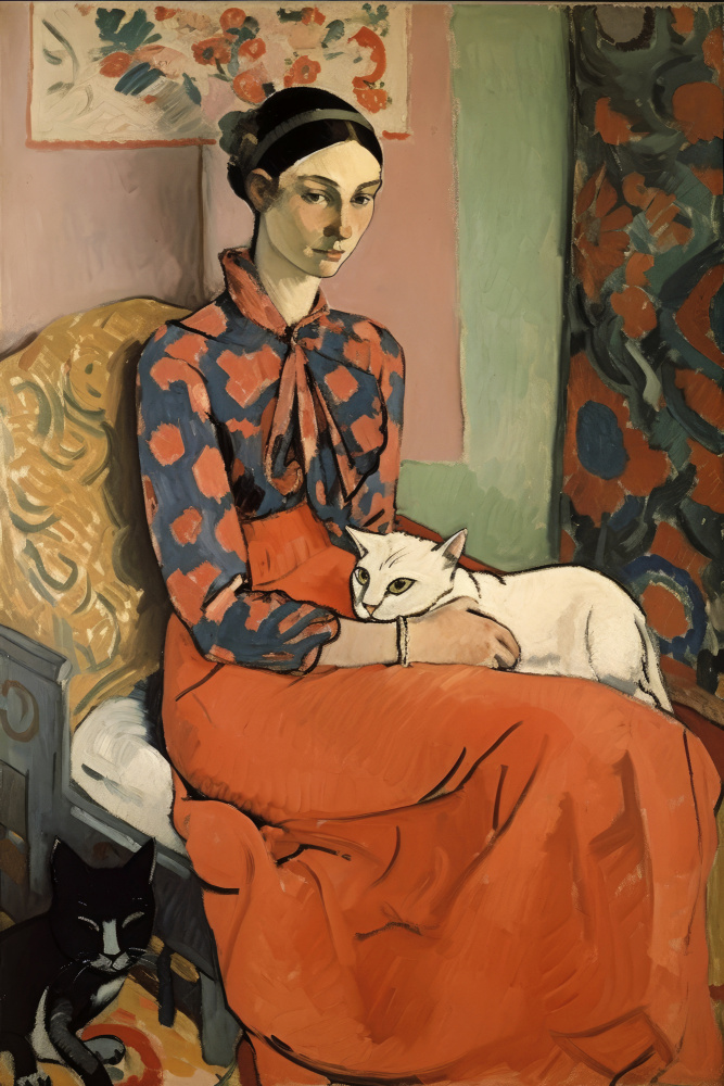 Norma And Cats von Treechild