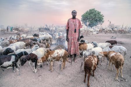Mundari shepherd