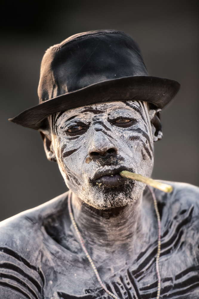 Portrait of a Kara man von Trevor Cole