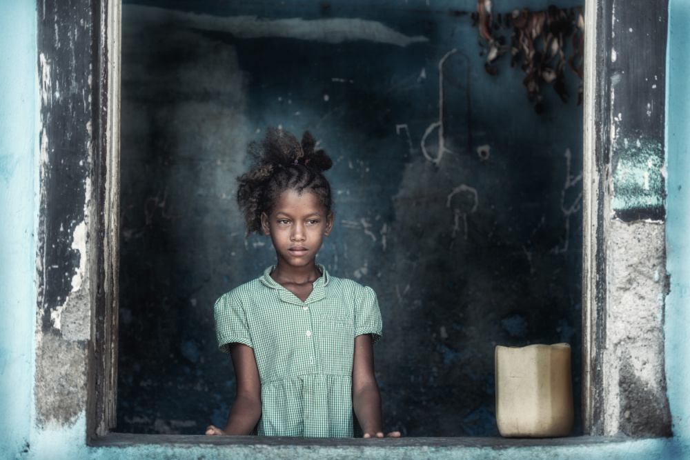 Sao Tome girl von Trevor Cole