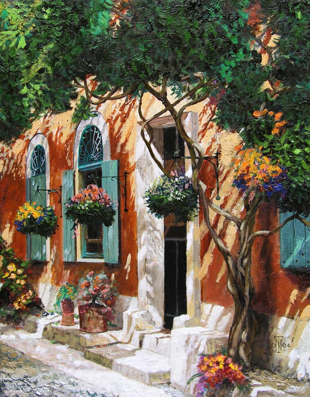 Doors and windows, Pietrasanta, Tuscany von Trevor  Neal