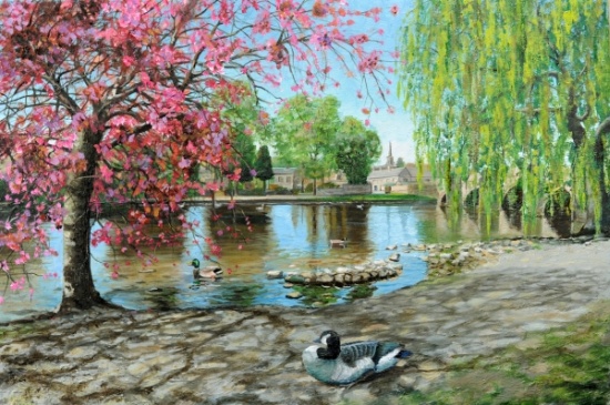 Bakewell Bridge, Derbyshire von Trevor  Neal