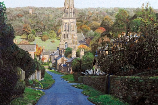 Edensor, Chatsworth Prak, Derbyshire von Trevor  Neal