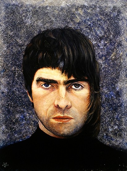 Gallagher (egg tempera on line board)  von Trevor  Neal