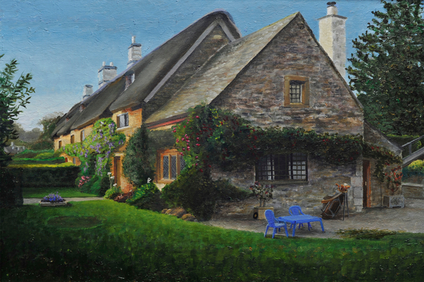 Thatched Cottage, Great Tew von Trevor  Neal