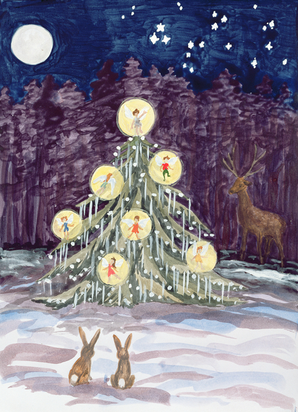 Fairy Christmas Tree von Trish Schreiber