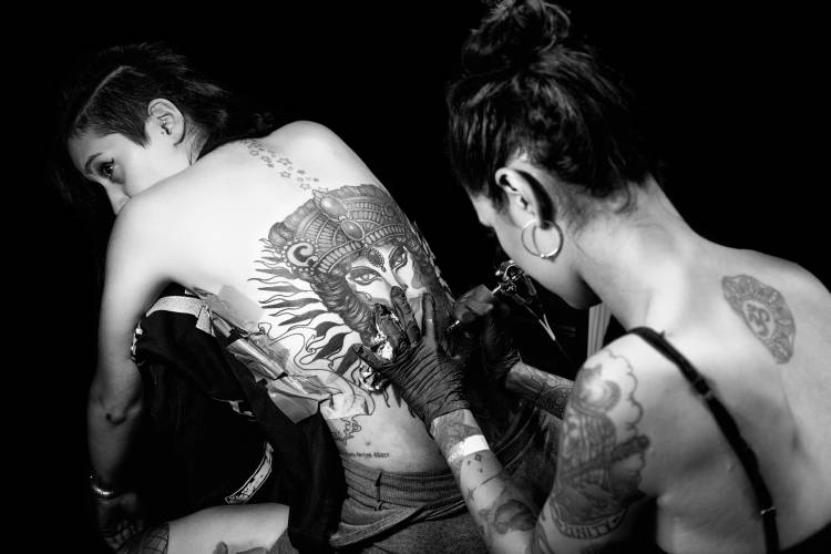 bodypaint von Tuncay Co?kun