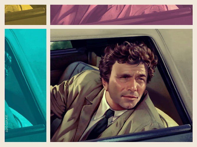 Peter Falk 1973 von Udo Linke