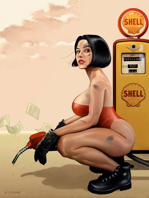 Gasoline Gal 2 von Udo Linke