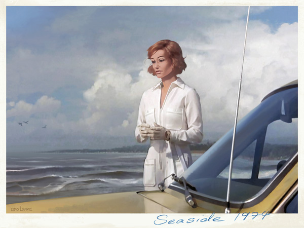 Seaside 1974 von Udo Linke