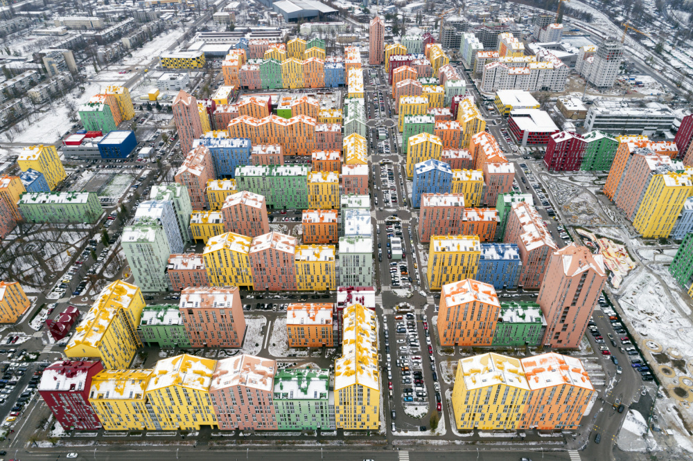 The colours of Kiev von Łukasz Małkiewicz