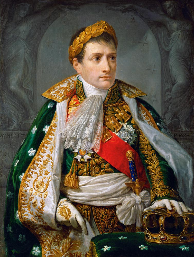 Napoleon Bonaparte als König von Italien von (um 1900) Anonym