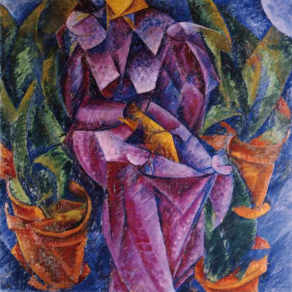 Composizione spiralica von Umberto Boccioni