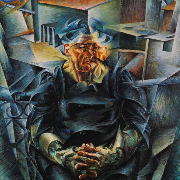 Horizontale Volumen von Umberto Boccioni