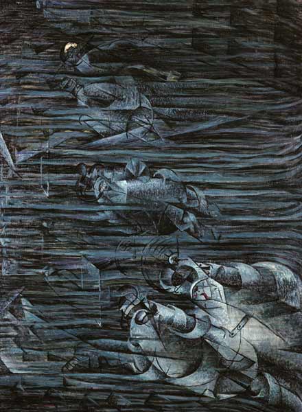 States of Mind: Those Who Stay von Umberto Boccioni