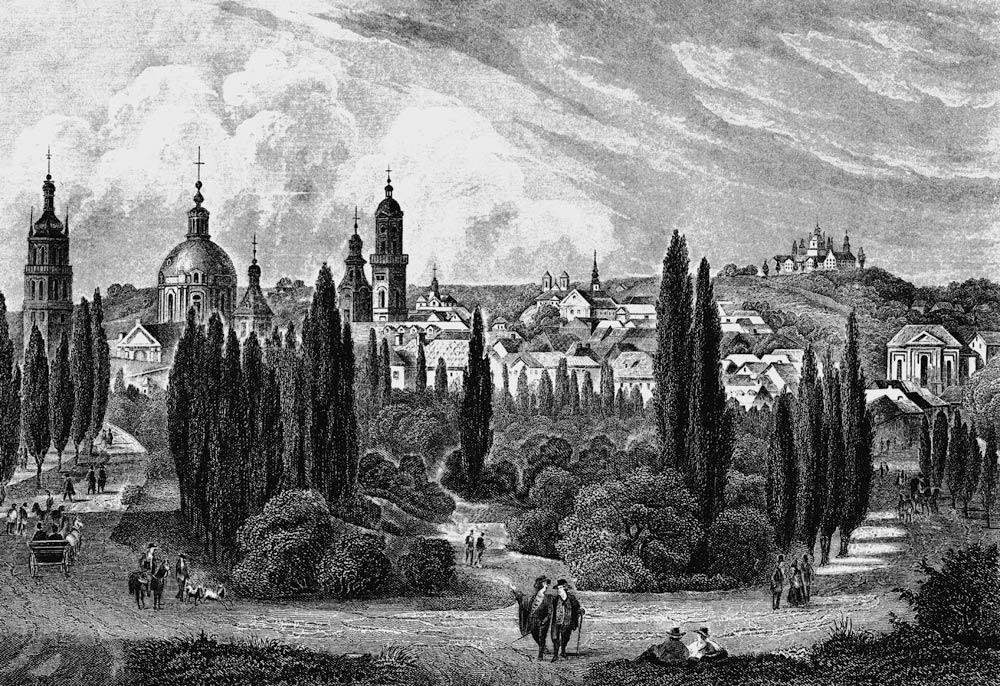 Blick auf Lemberg von Unbekannter Künstler