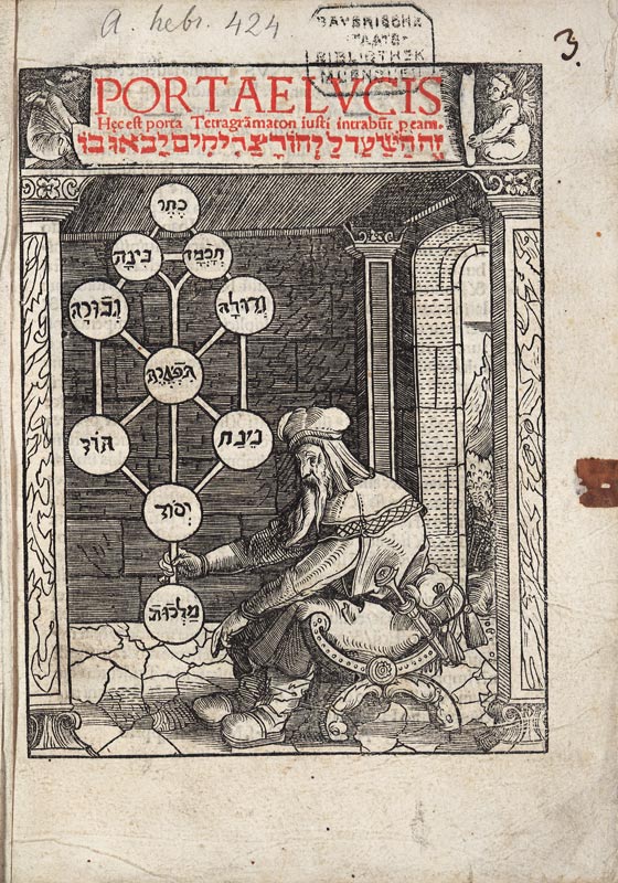 Portae Lucis (Pforten des Lichts) von Josef Gikatilla von Unbekannter Künstler
