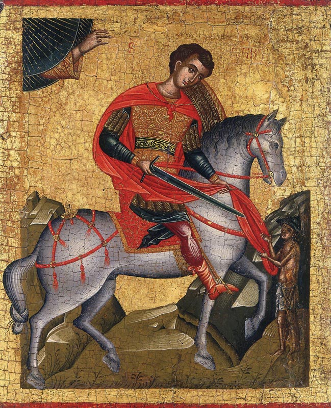 Der heilige Martin von Unbekannter Künstler