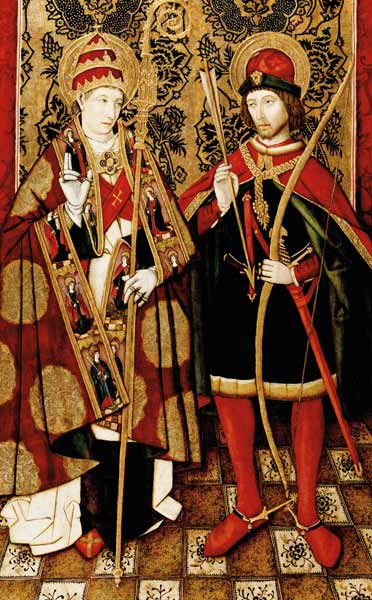 Heiliger Fabianus und Heiliger Sebastian von Unbekannter Künstler