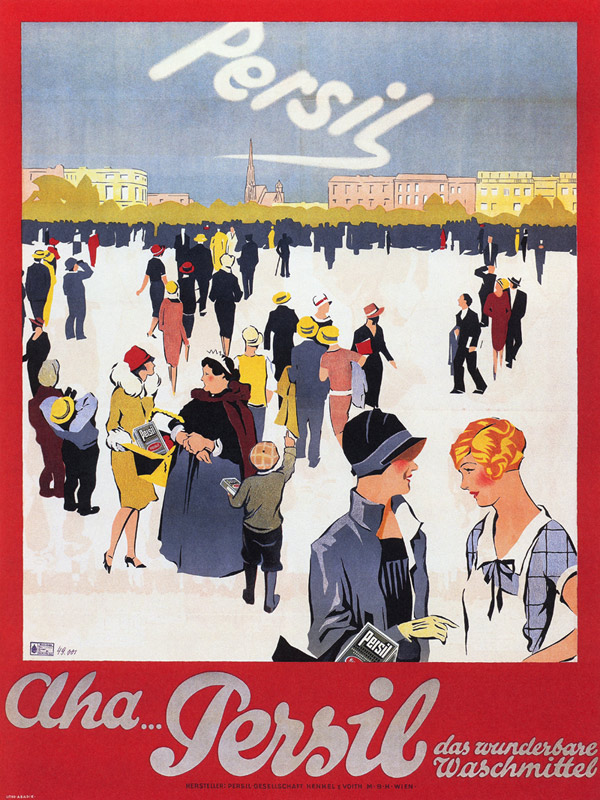 Werbeplakat Persil von Unbekannter Künstler