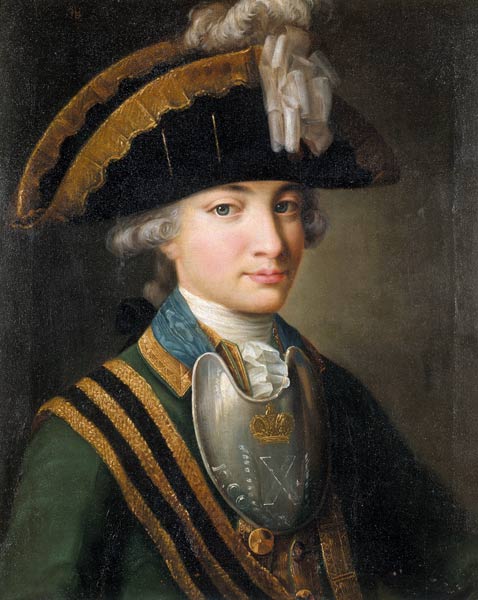 Porträt von Baron Alexander Sergeewitsch Stroganow (1771-1815) von Unbekannter Künstler